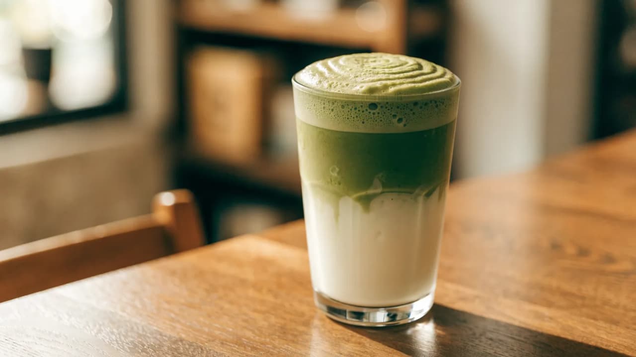 Matcha latte : la méthode qui marche (chaud et glacé)
