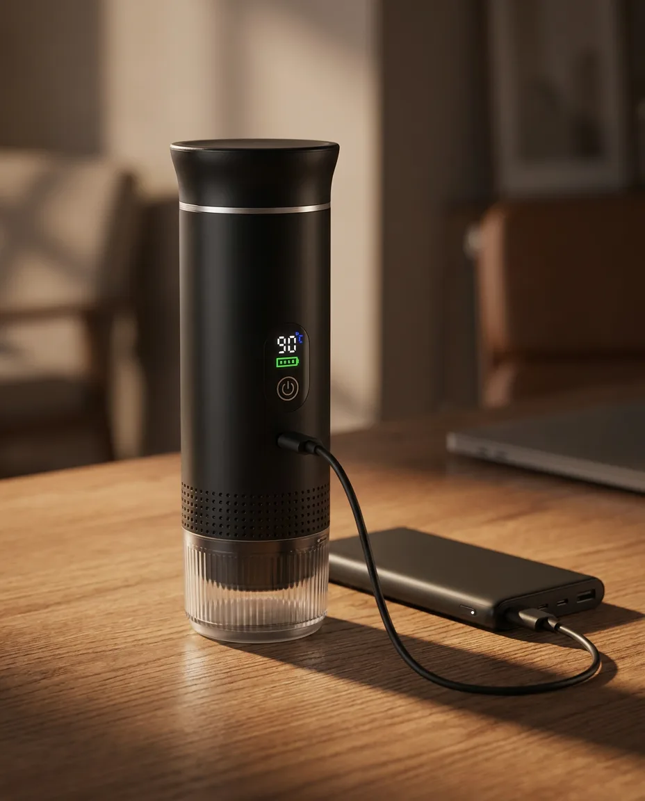 Sur USB-C — cafetière portable Rituo