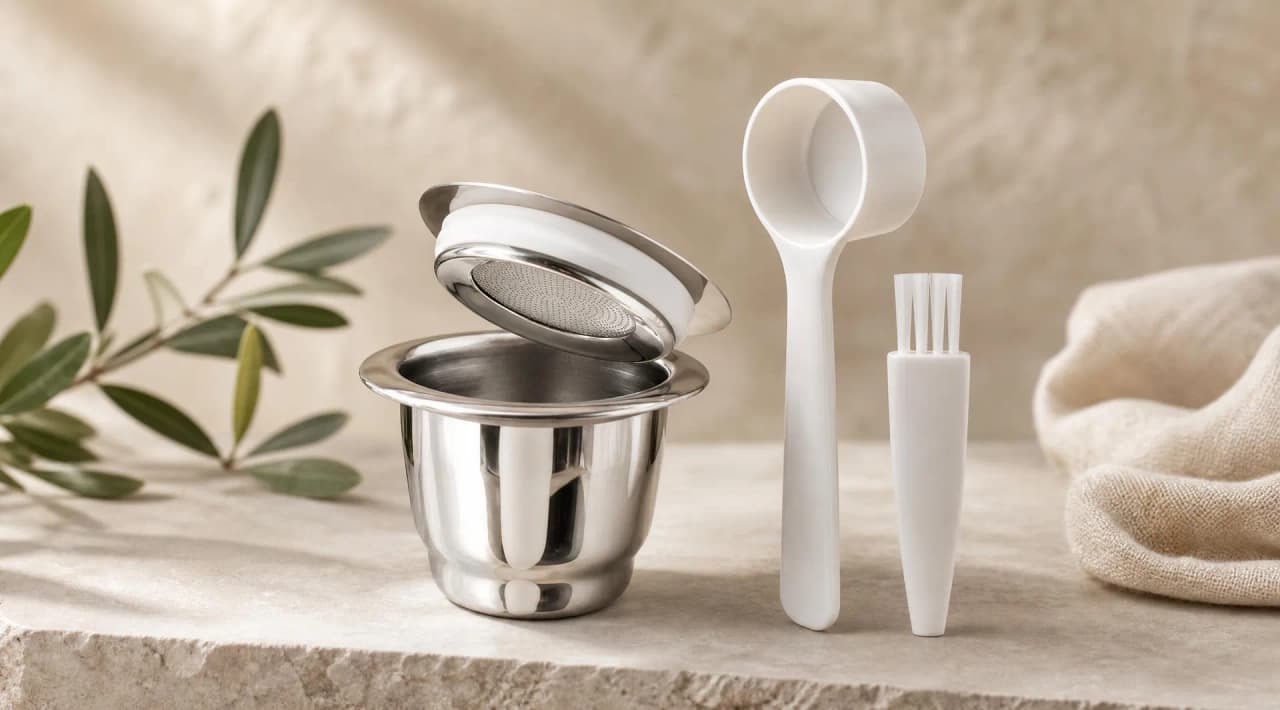 Capsule inox réutilisable Nespresso Original — Lot de 1