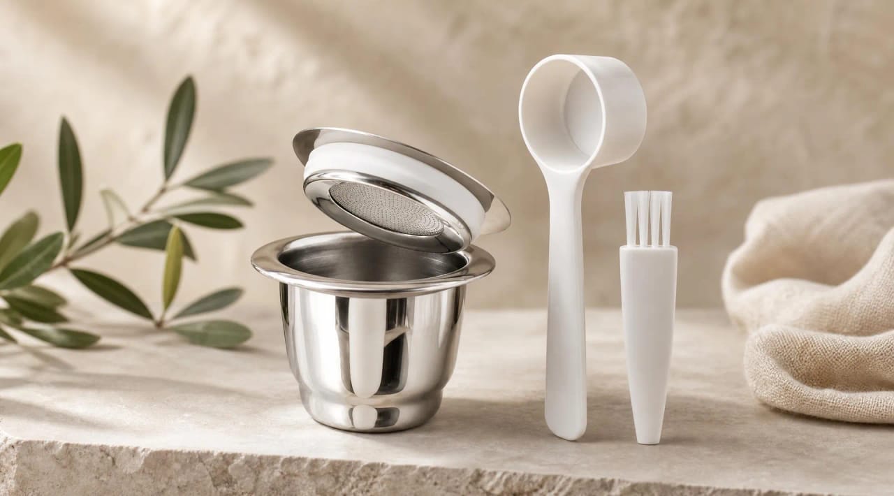 Capsule inox réutilisable Nespresso Original — Lot de 1