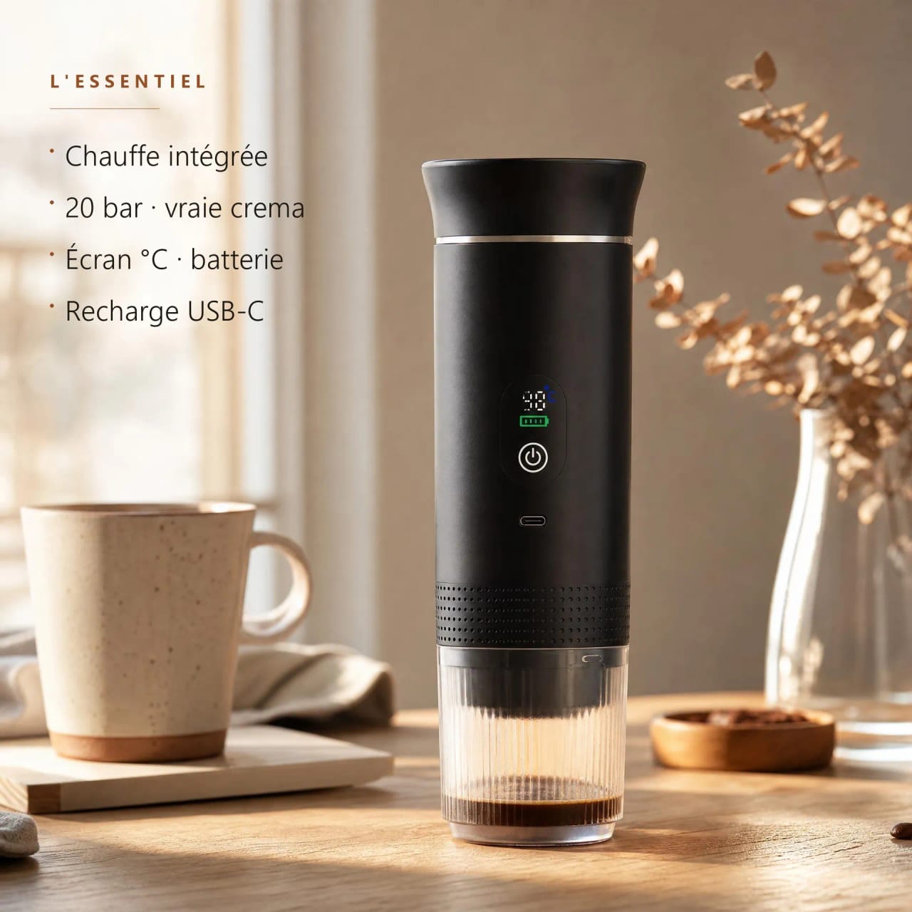 Cafetière portable espresso 3-en-1 — vue 6